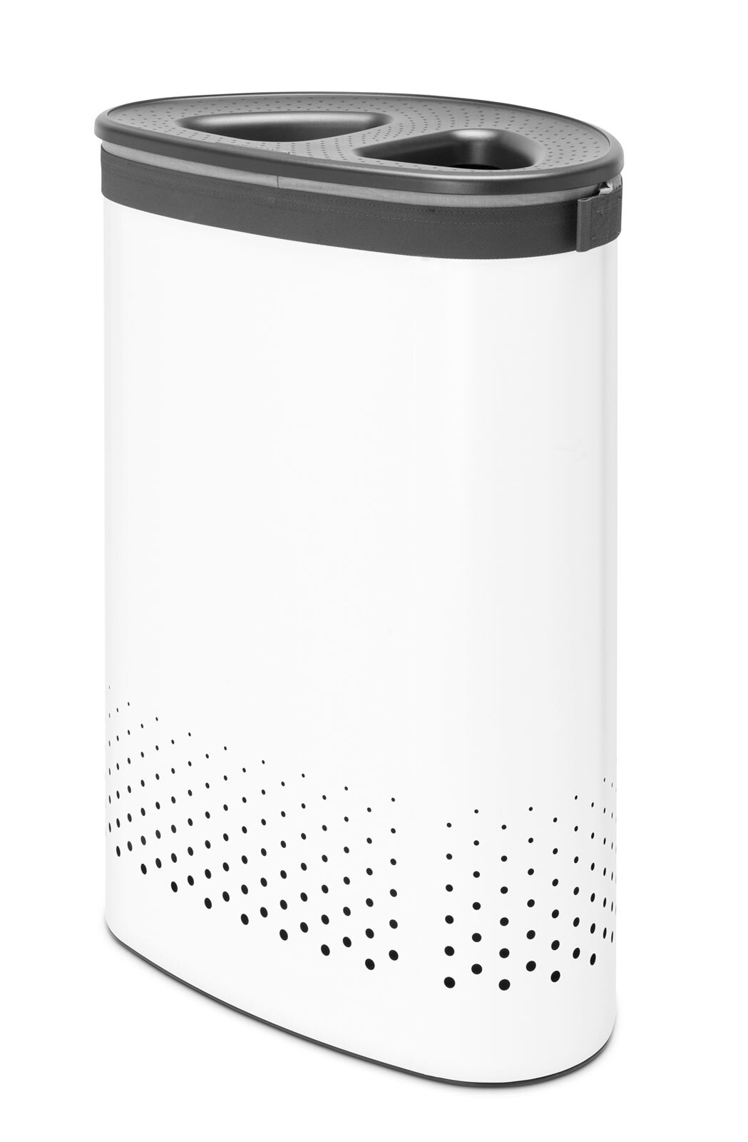 brabantia Wäschekorb SELECTOR 55 Liter weiß