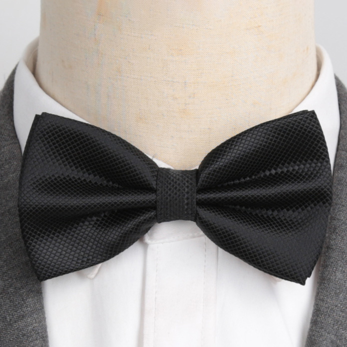 Vorgebundene Anzugs Fliege Fashion Accessoire Verstellbare Herren Fliege - Schwarz
