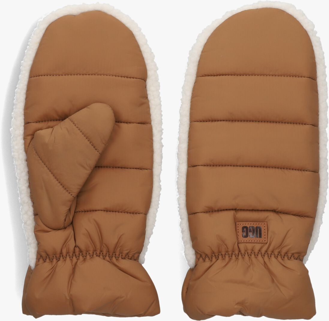 cognac ugg handschoenen aw uggfluff mitten