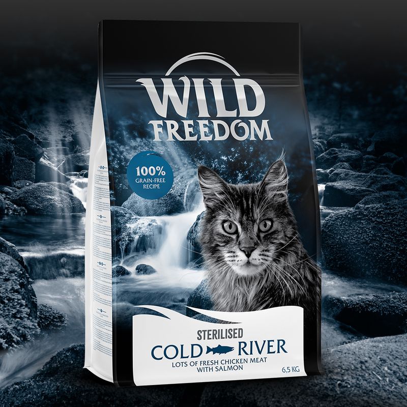 Wild Freedom Adult Cold River Sterilised, saumon - sans céréales