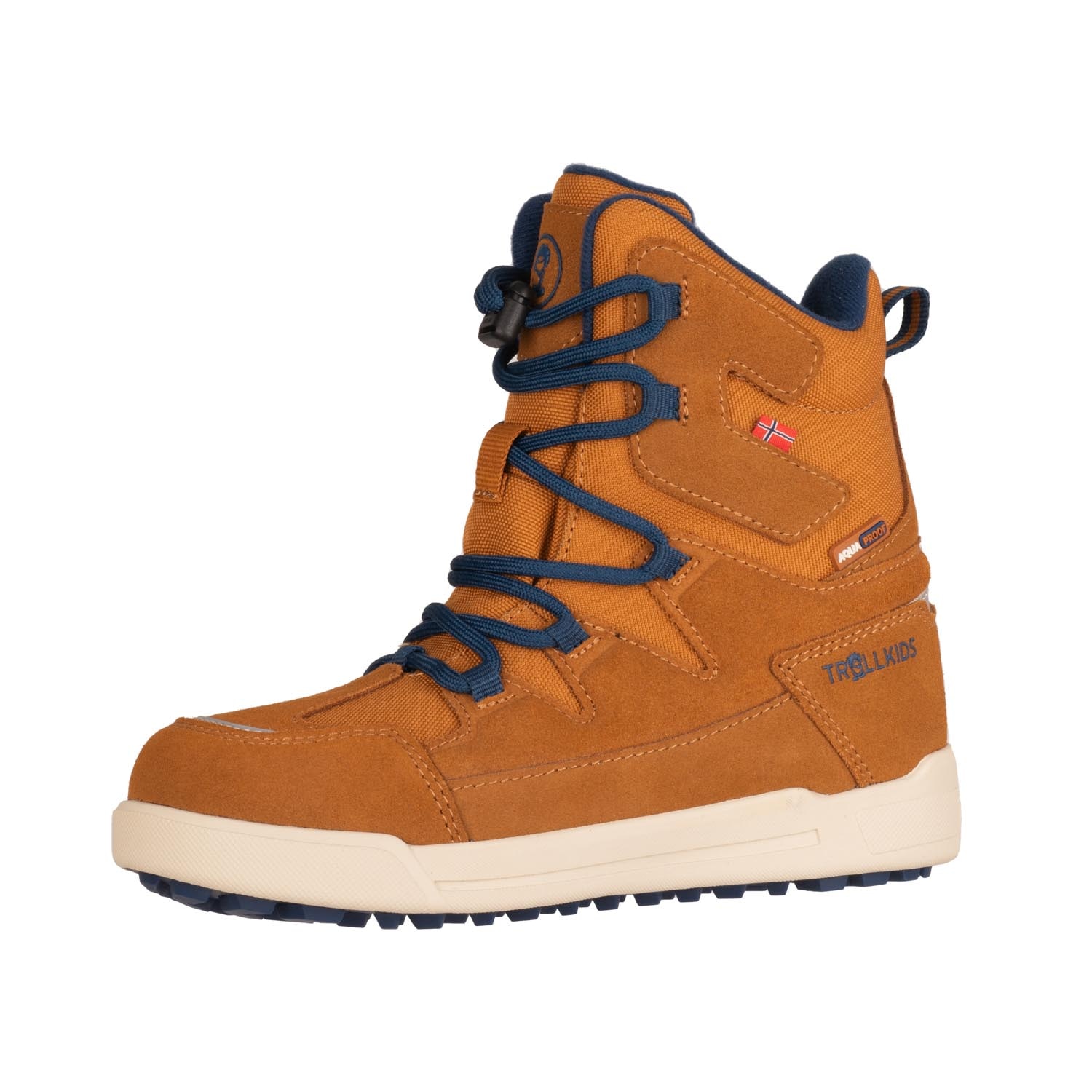 TROLLKIDS Winterstiefel »KIDS FINNMARK WINTER BOOTS«  wasserdicht, Schnellverschluss mit Schnürsenkel