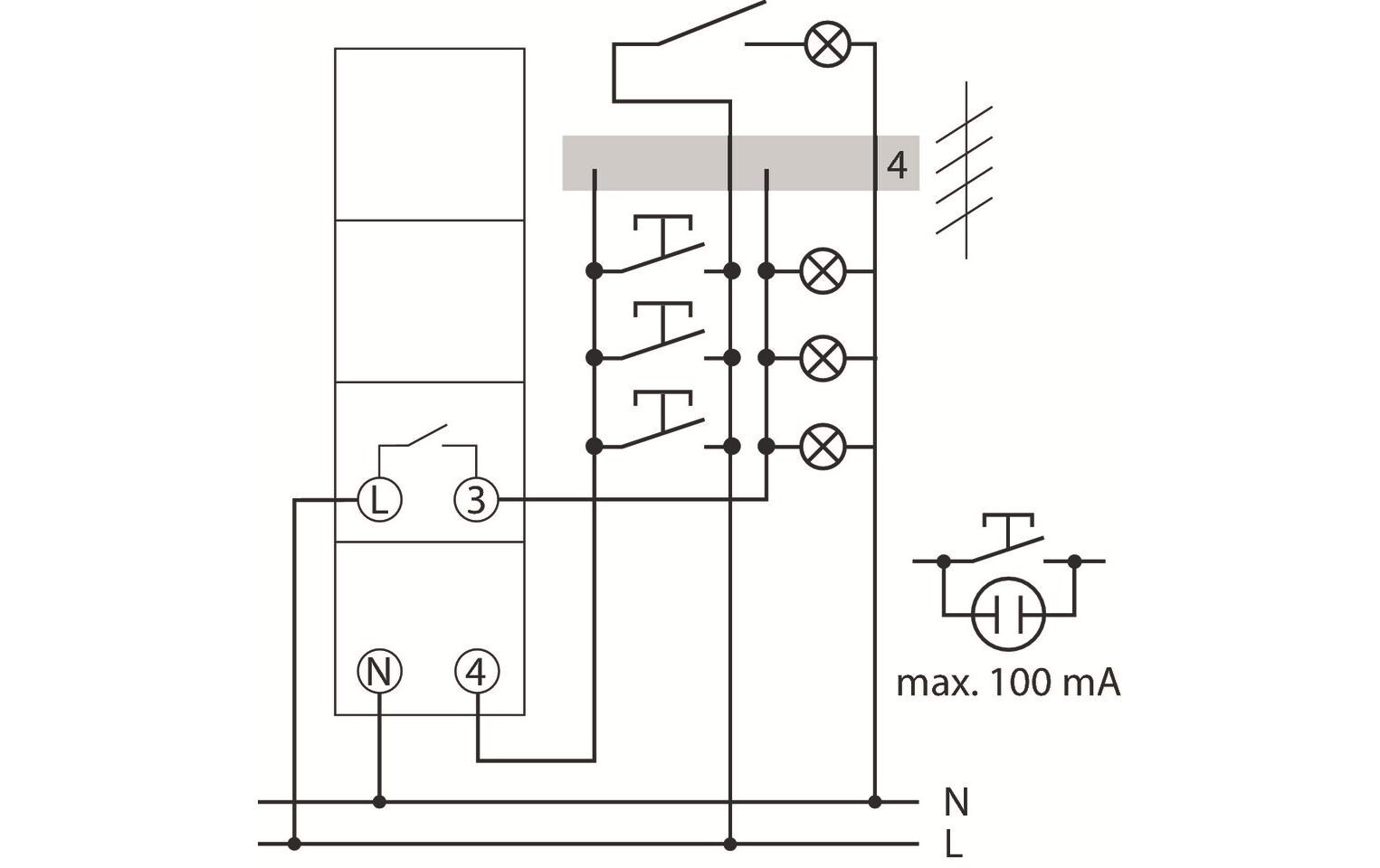 Treppenlichtautomat ELPA 6 ElektronischElektronischer Treppenlicht-Zeitschalter ELPA 6