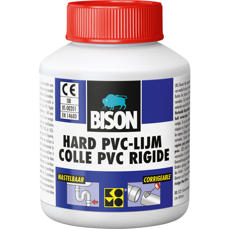 Bison hard PVC lijm 100ml