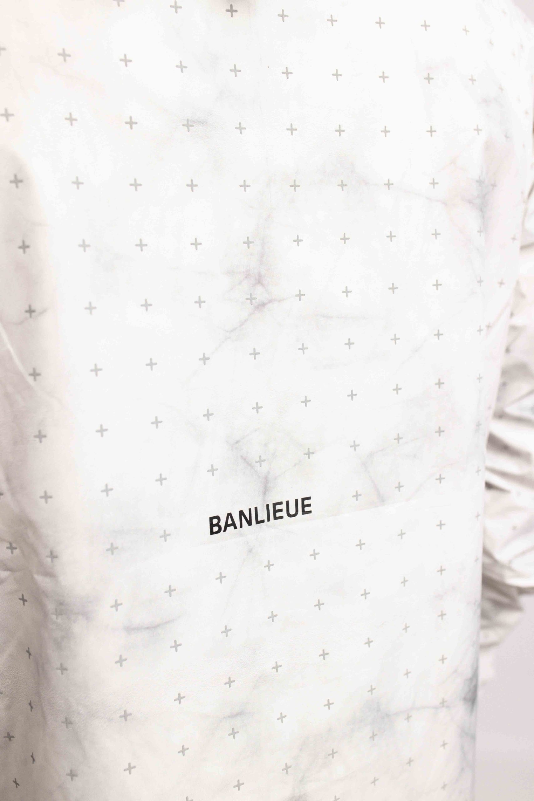 Banlieue B  Hooded Anorak Grijs