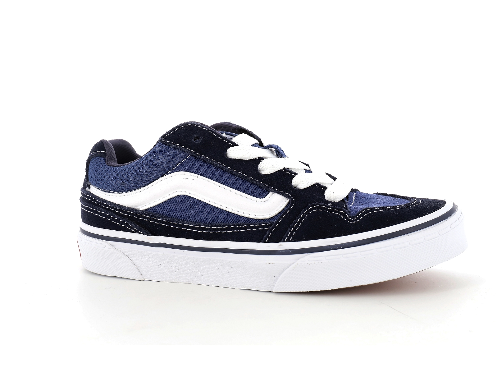 Vans-CALDRONE Matières combinées Bleu