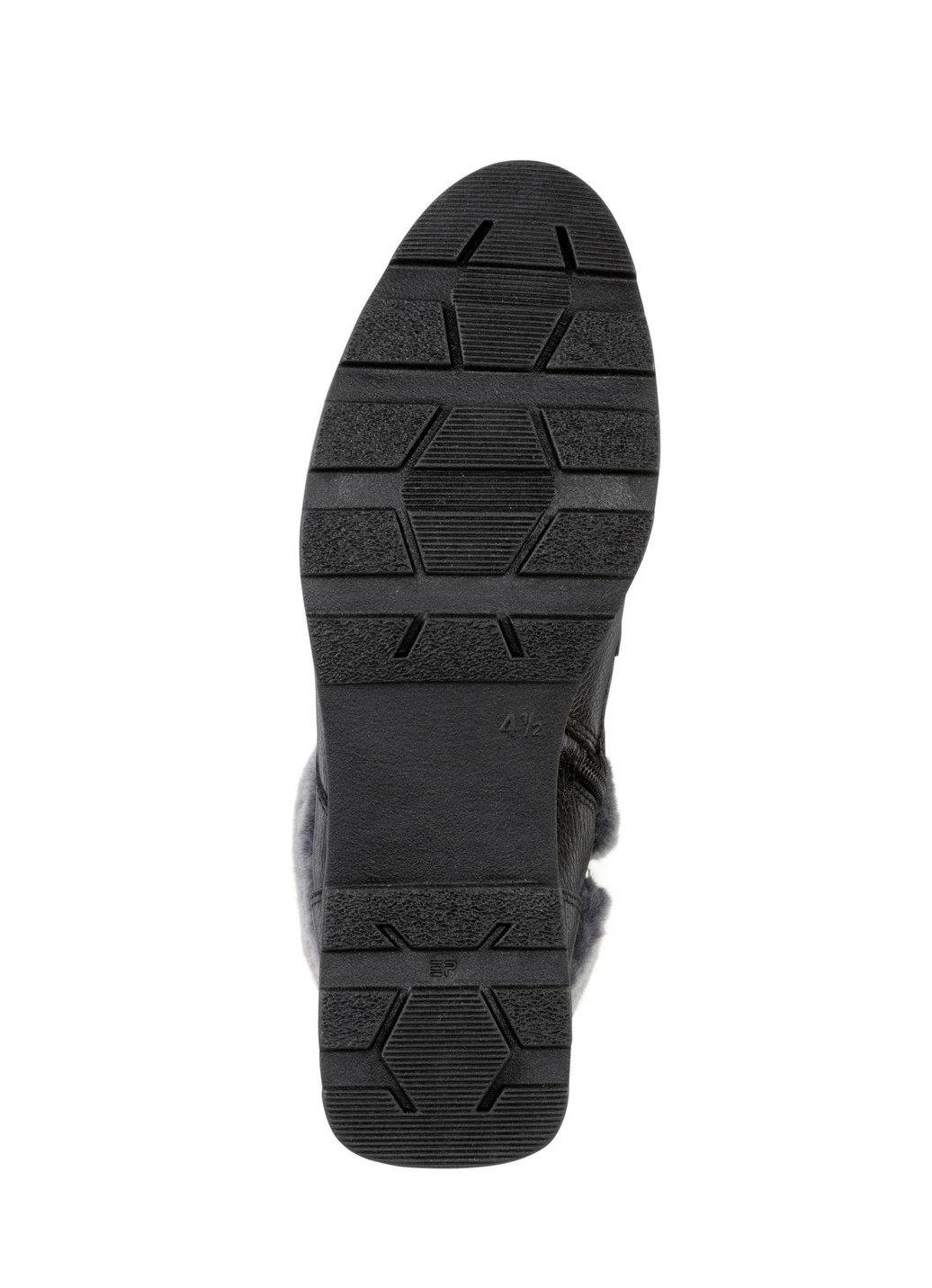 ELENA EDEN Stiefelette mit flauschigem Plüsch-Kragen