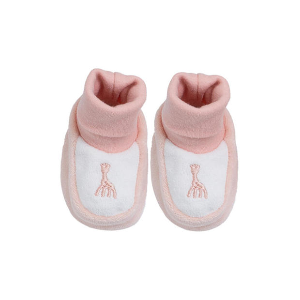 Chaussons 0/1 mois Sophie La Girafe® Rose - TROIS KILOS SEPT