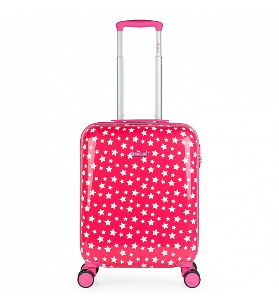Mala de cabine infantil pequena ITACA rosa - 55x40x20cm -