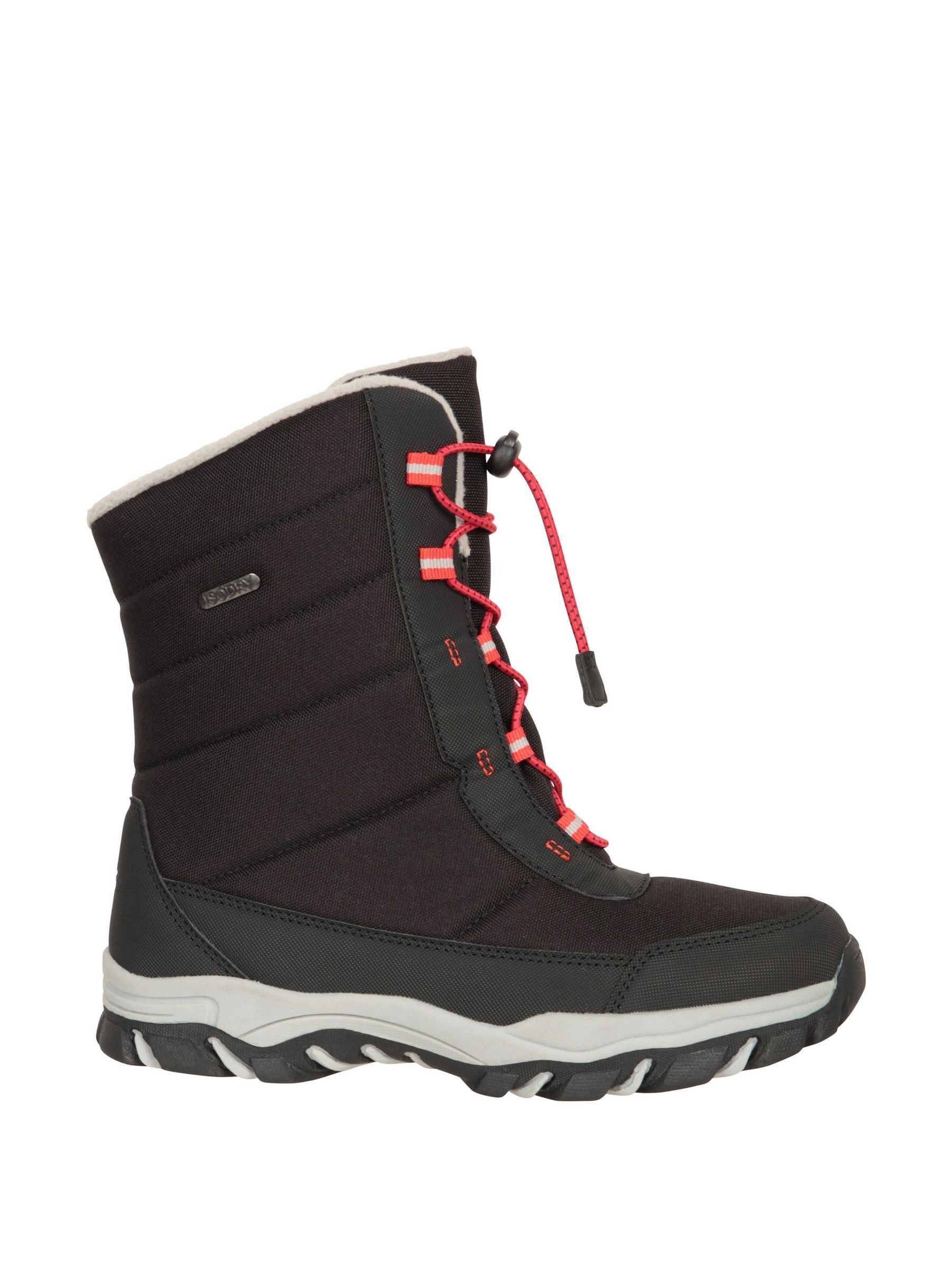 Zwart - Mountain Warehouse Ohio Jeugd adaptieve sneeuwlaarzen