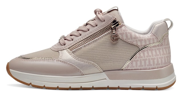 Tamaris Keilsneaker  , Freizeitschuh, Halbschuh, in schmaler Form, vegane Verarbeitung