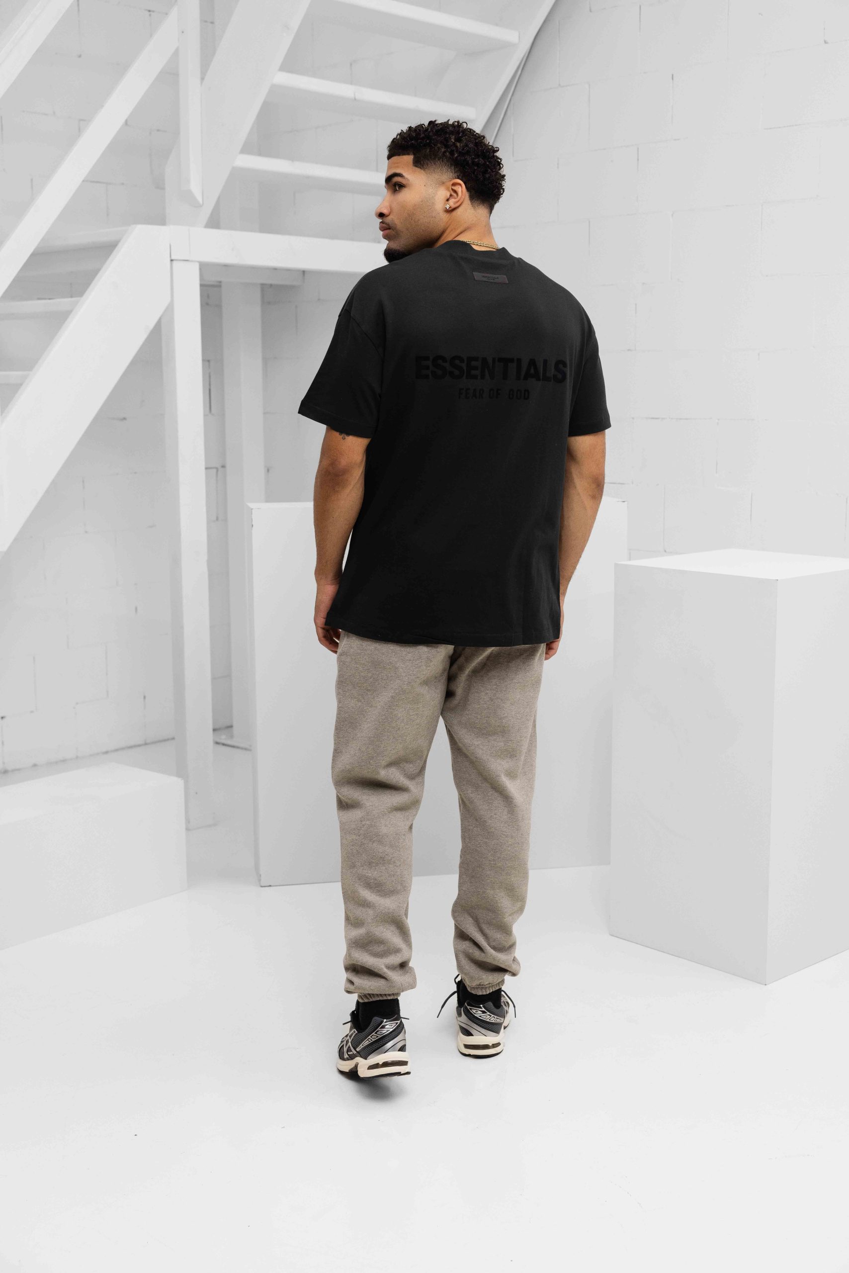 Fear Of God Essentials T-Shirt Heren Donkergroen