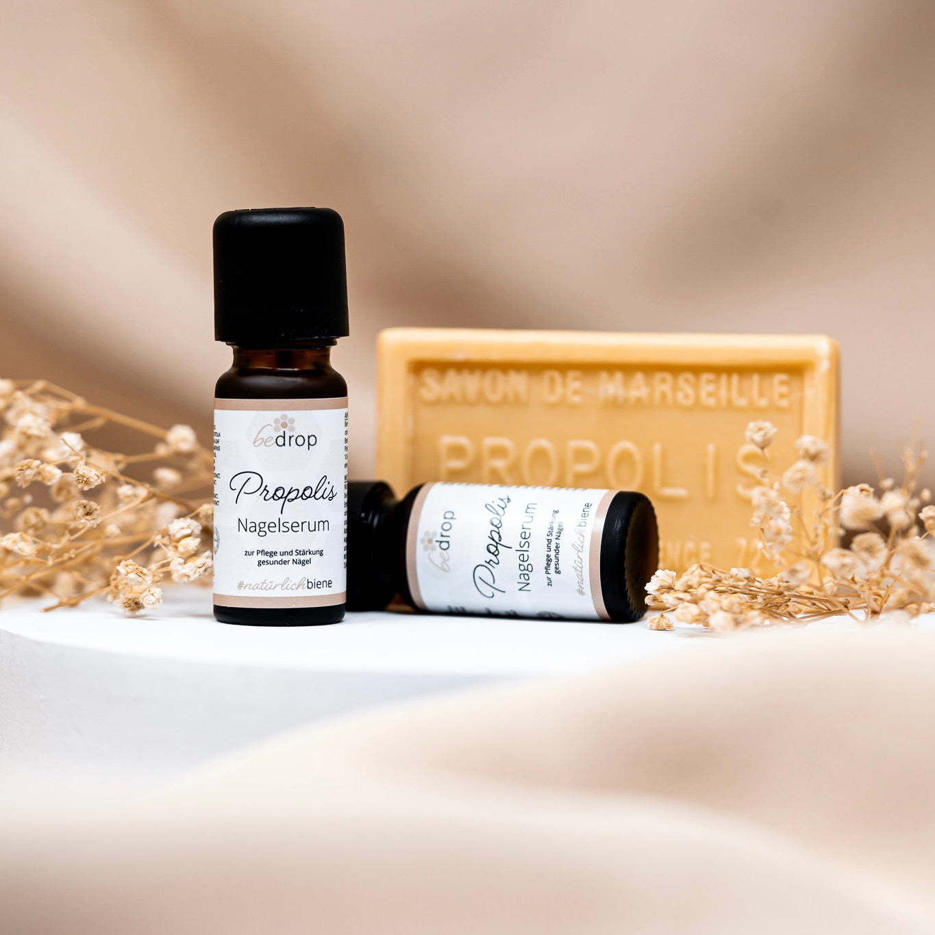 Nail Care Set | Propolis Nagelserum, Kapseln & Propolis-Honig-Seife bei Nagelpilz & mehr