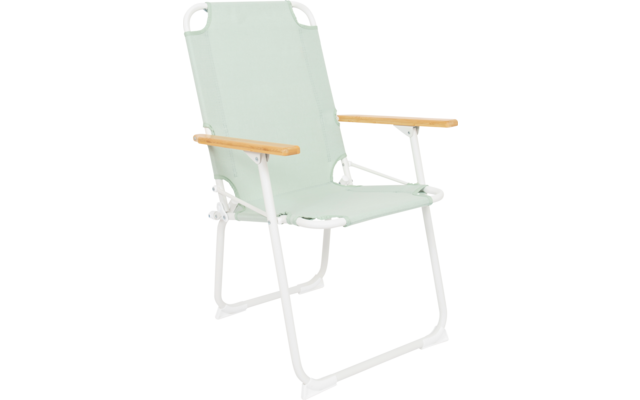 Bo-Camp Pastel Mosset M Campingstuhl mit Bambus Armlehnen