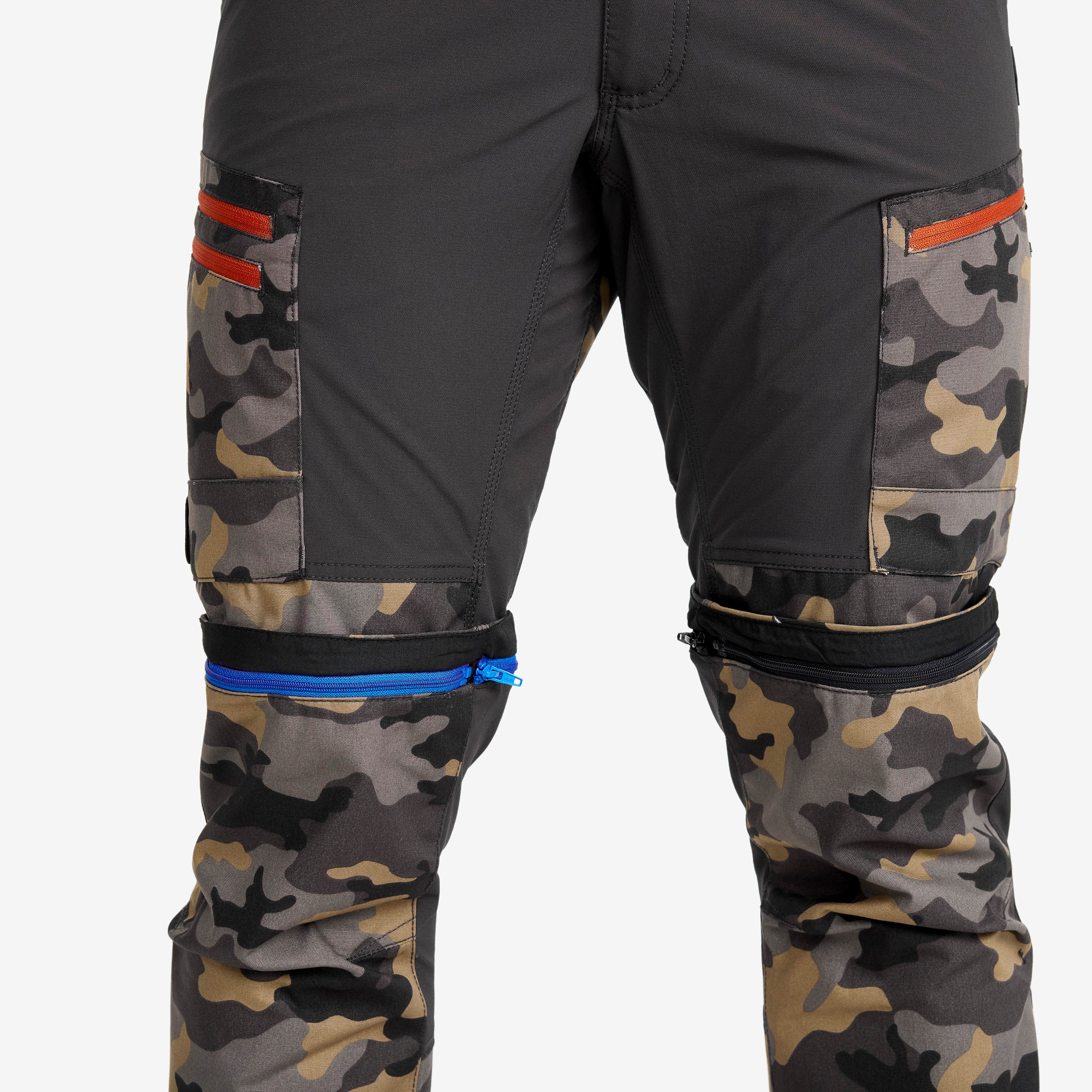 RVRC GP Pro Zip-off Pants Herre Khaki/Anthracite Camo
