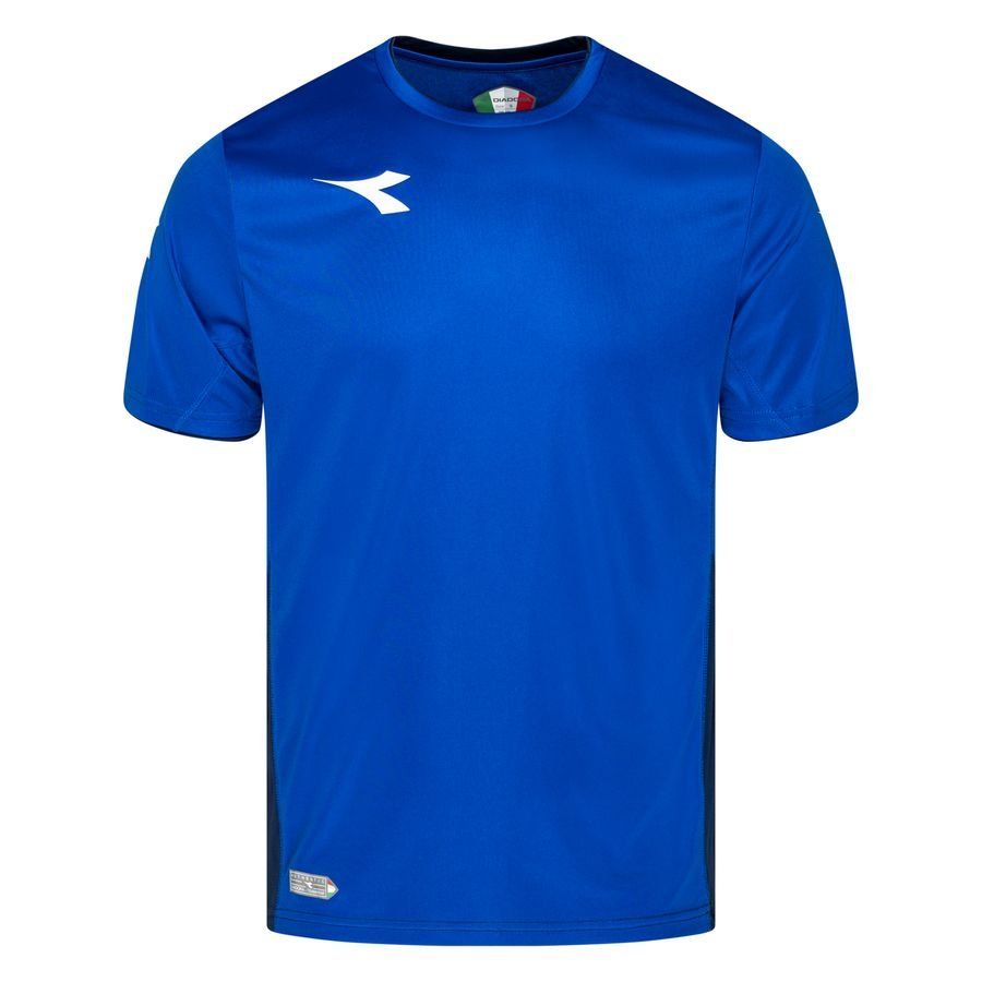 Diadora T-shirt d'Entraînement Equipo - Bleu/Blanc Enfant