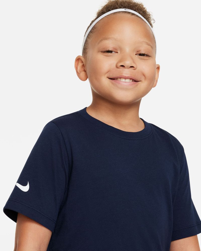 T-shirt Nike Team Club 20 Bleu Marine pour enfant