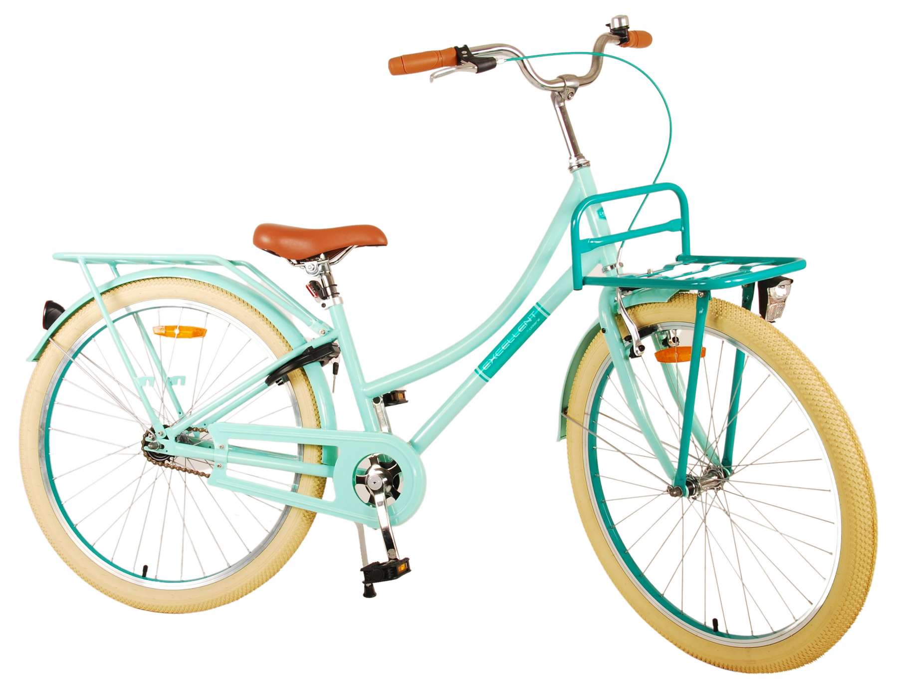 Kinderfahrrad Excellent Fahrrad für Mädchen 26 Zoll Kinderrad in Grün