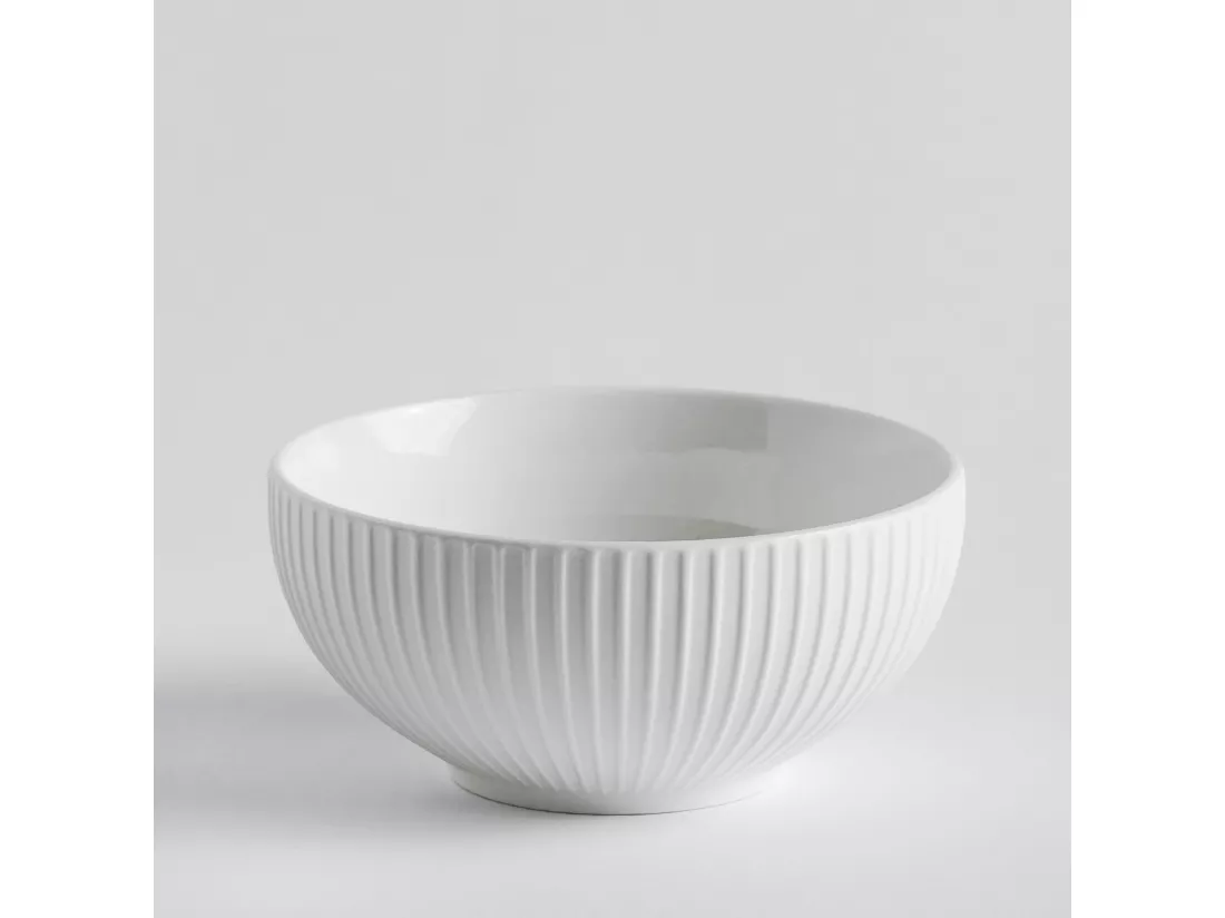 Bol Linioso Blanc Moyen 7 x 15,5