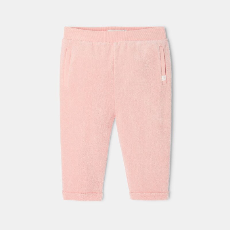 Pantalon en coton éponge rose mixte Absorba Rose