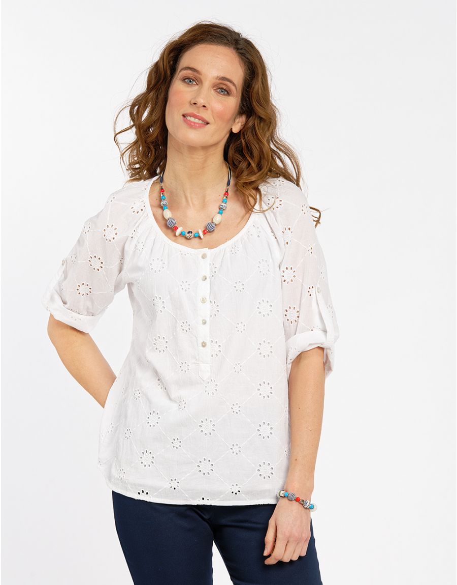 Blouse broderie anglaise
