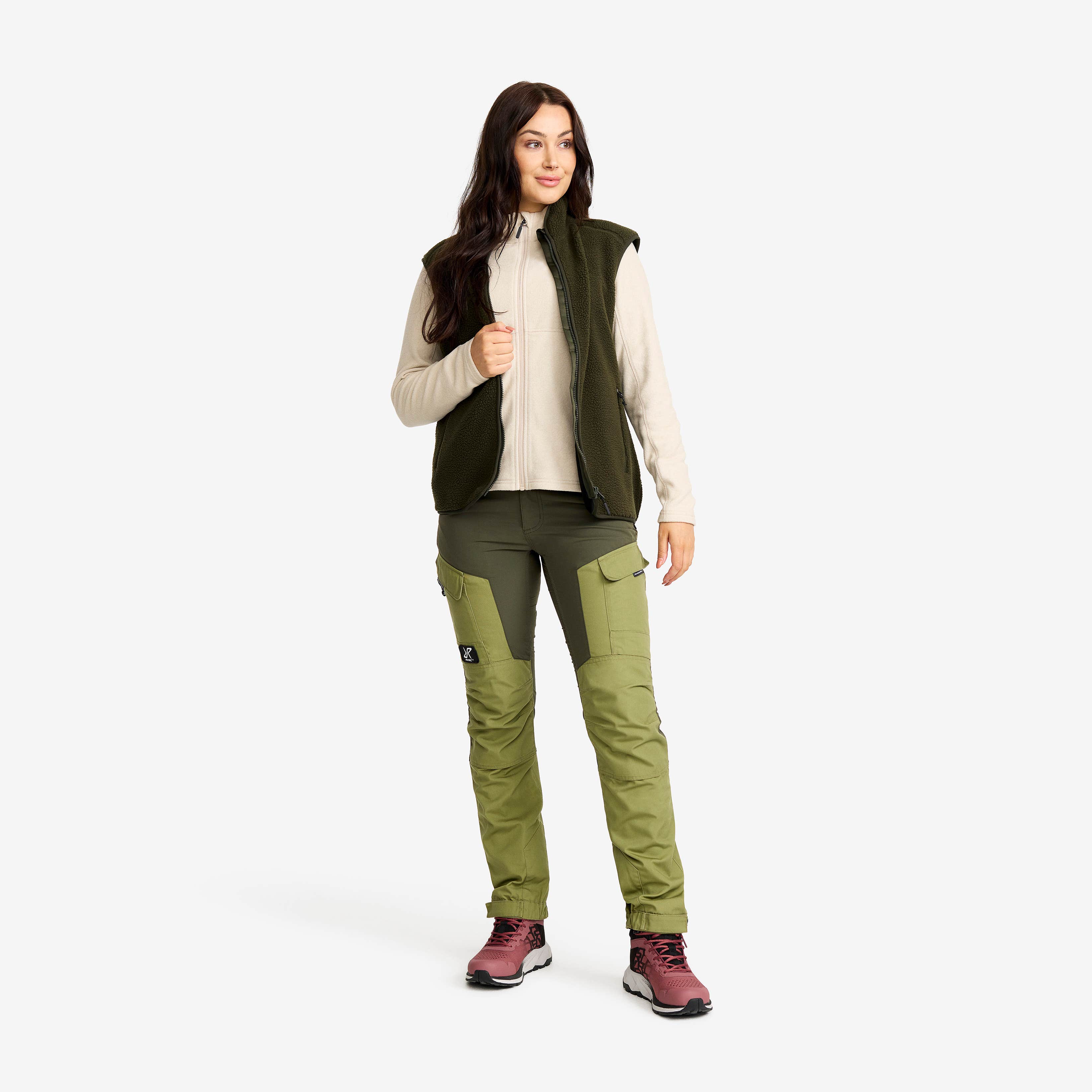 RVRC GP Pants Dame Deep Depths/Pine Green