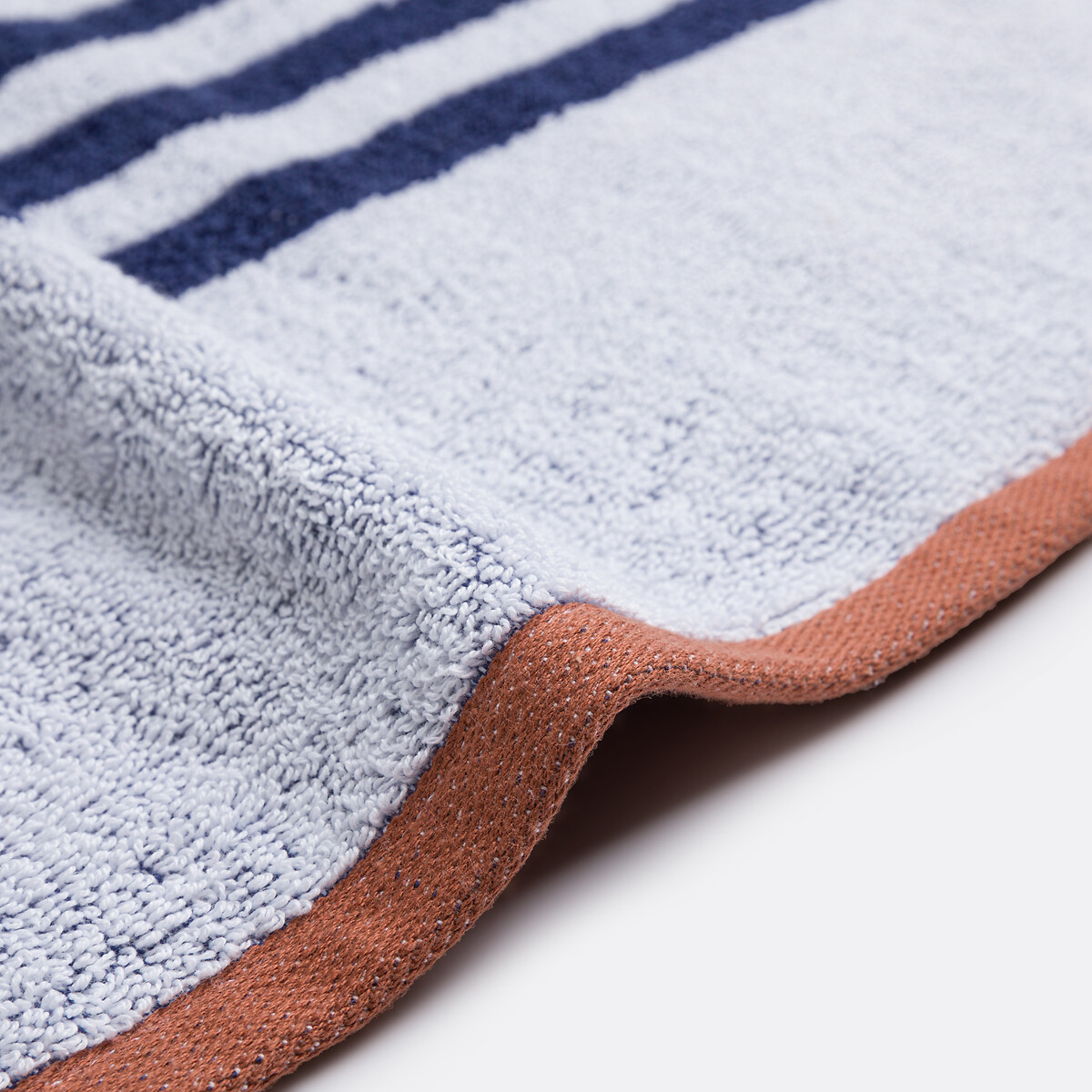 LA REDOUTE INTERIEURS<br>Toalha listrada 500g/m2, Calanques