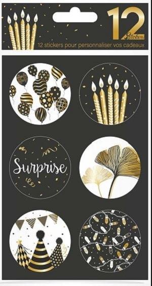 SACHET ETIQUETTE ADHESIVE CHIC