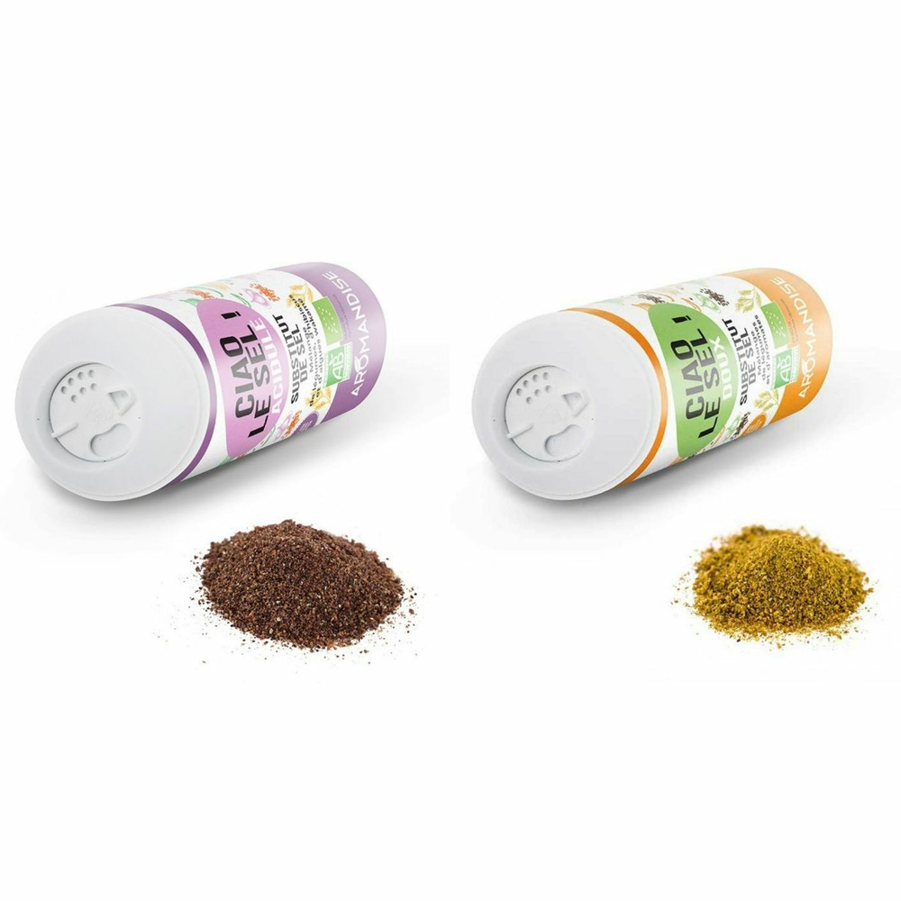 Duo de susbtituts de sel : doux et acidulé