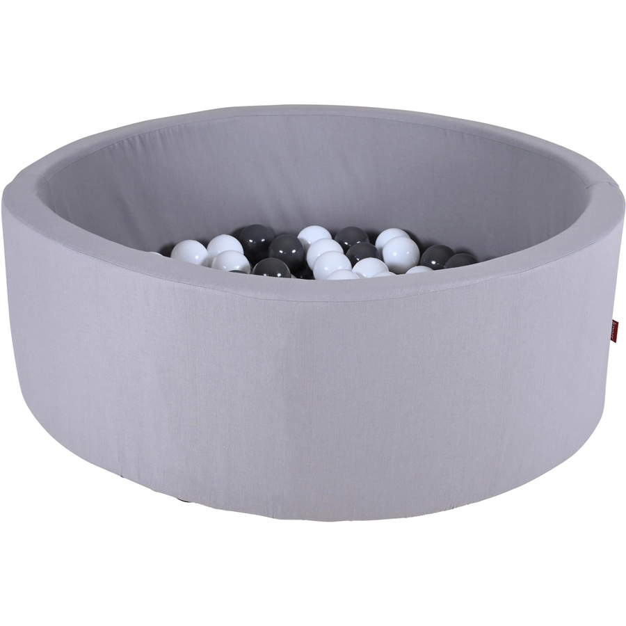 knorr toys® Bällebad soft Grey - 100 balls greywhite grau