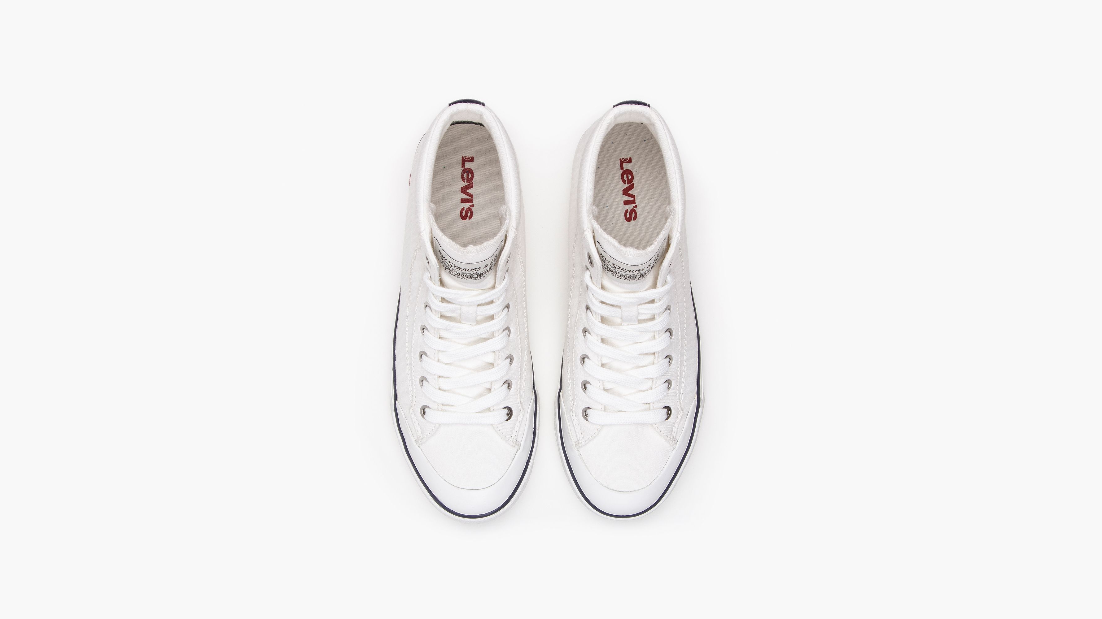 Levi's® Femme baskets montantes LS2 - Regular White - Blanc