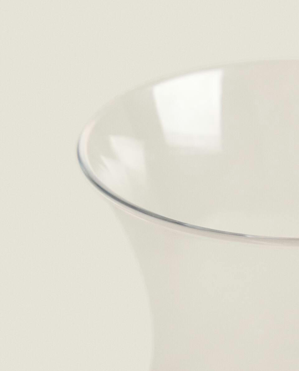 VASO DE VIDRO PARA VELAS