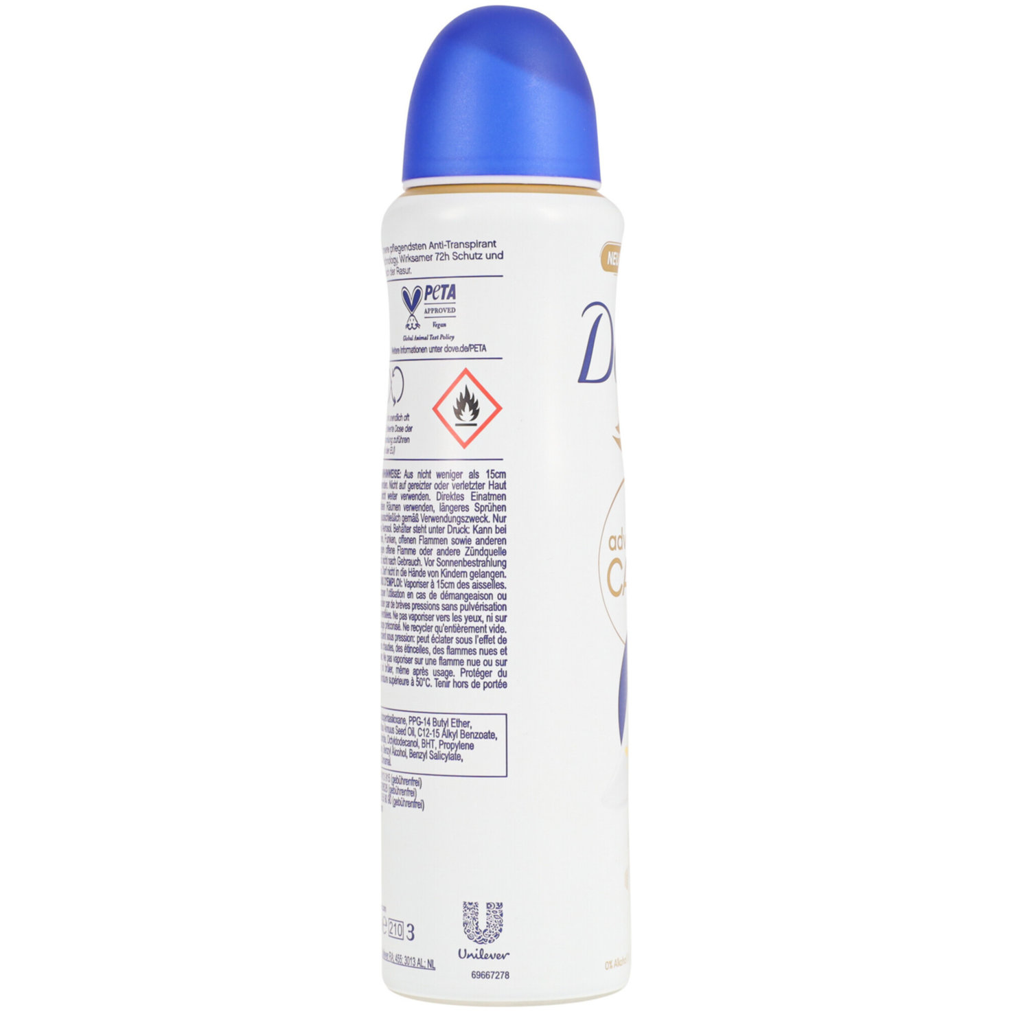 Dove Deo Spray Original