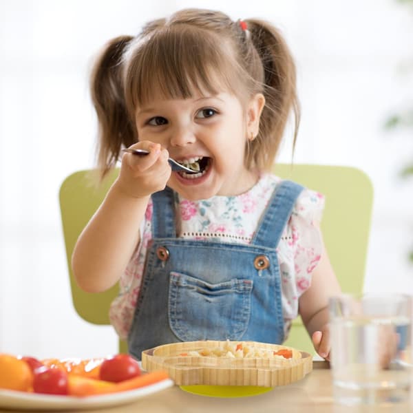 Babytallerken med sugekopp 