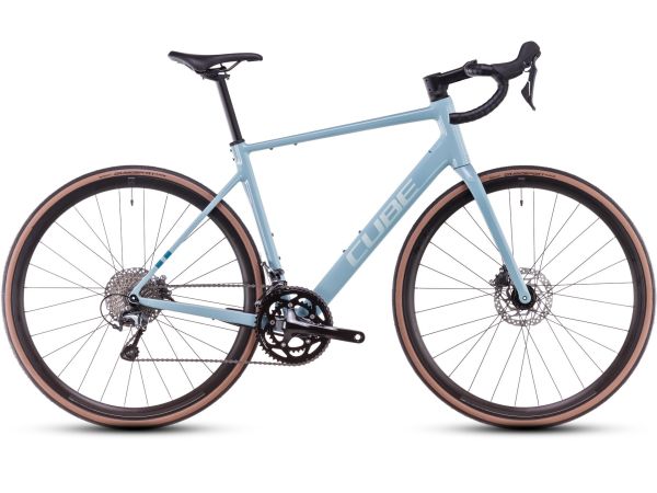 Cube Attain Race Tealgrey - Racercykel - 2025