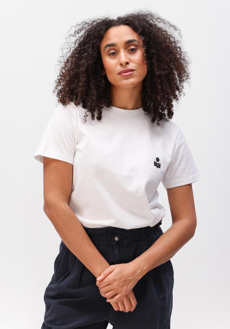 witte isabel marant t-shirt zafferh tee shirt