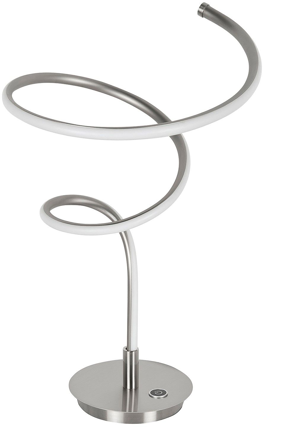 Tafellamp Zilver Curle ⌀27  x H53 cm