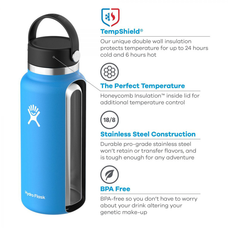 Hydro Flask 40oz Wide Flex Cap Isolierflasche