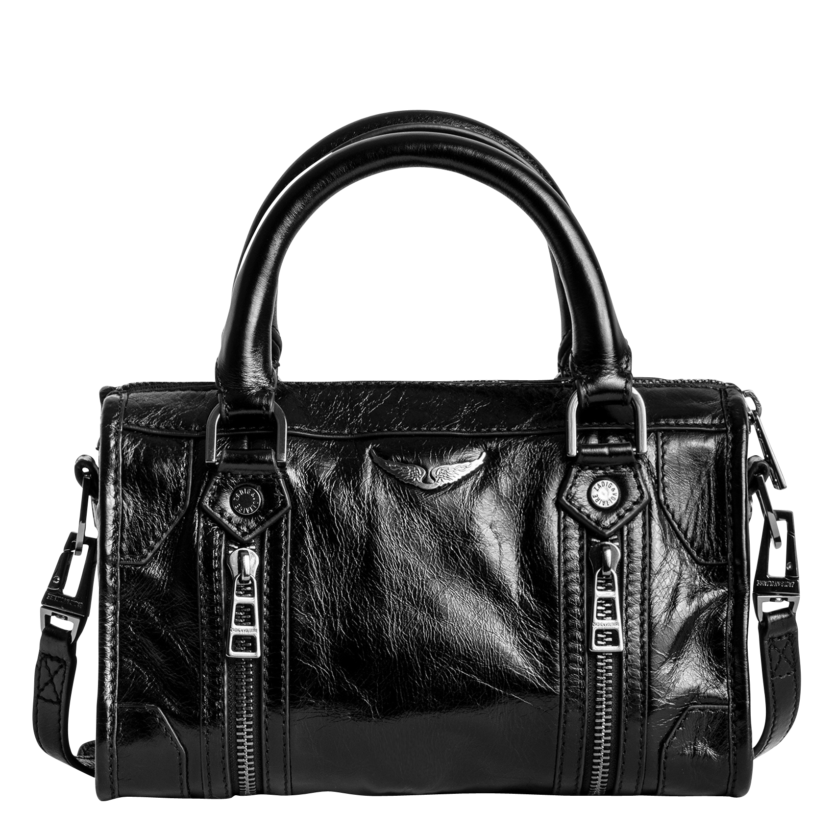 XS SUNNY 2 - Petit sac à main en cuir | Noir