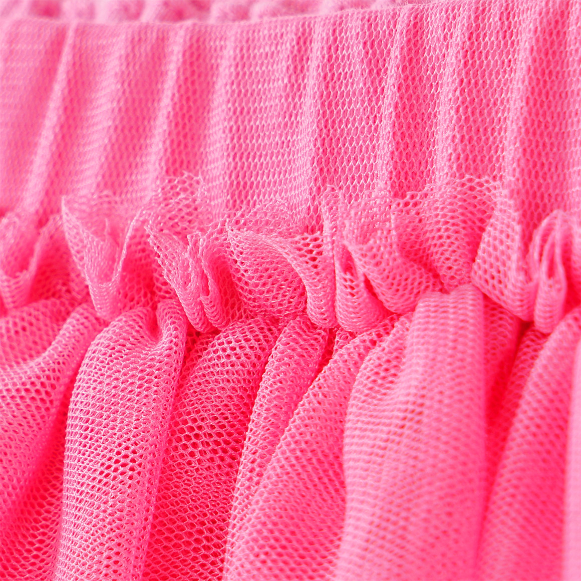 Topolino Mädchen Tüllrock unifarben pink