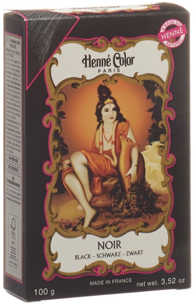 THIBAUT Henna Plv schwarz 100 g