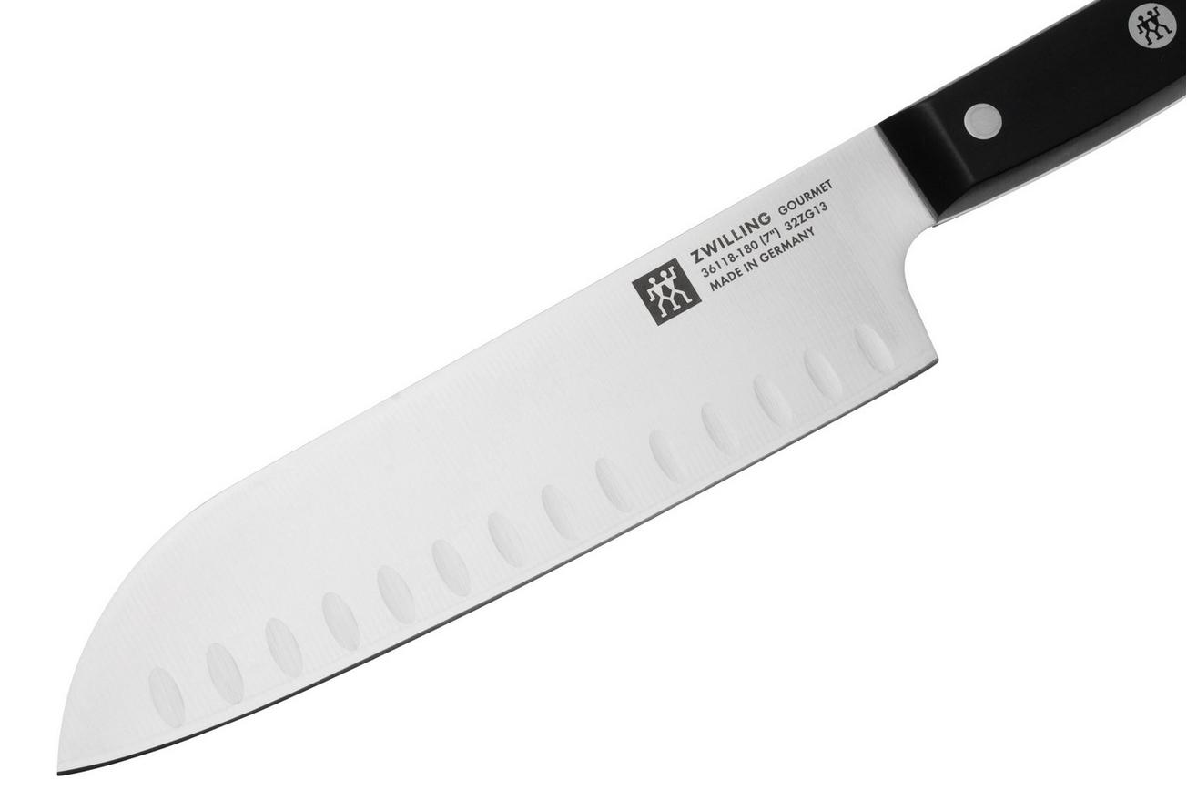 Zwilling Gourmet santoku met kuiltjes 18 cm, 36118-181-0