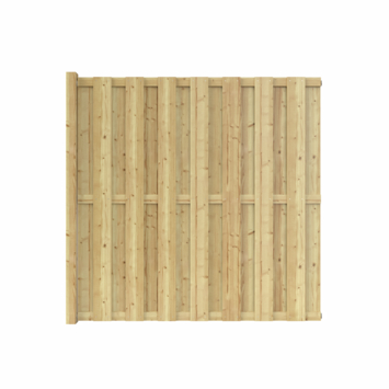Schutting volgpakket Jumbo grenen hout groen geïmpregneerd 1,9 m