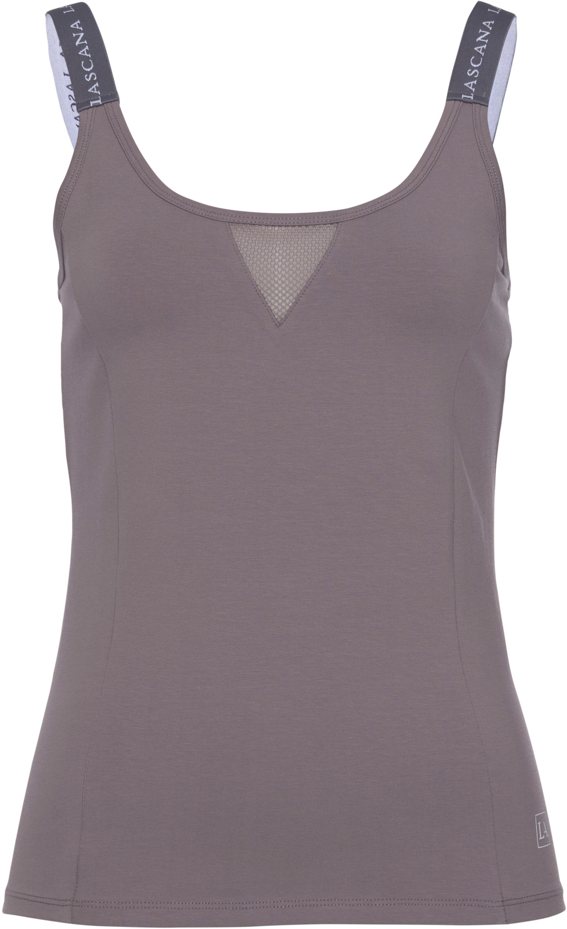 LASCANA ACTIVE Funktionsshirt in stone