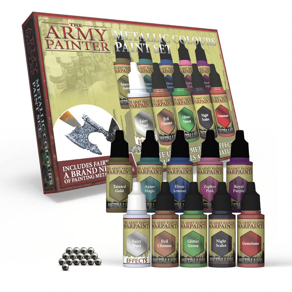 Warpaints Metallics Colors Paint Set