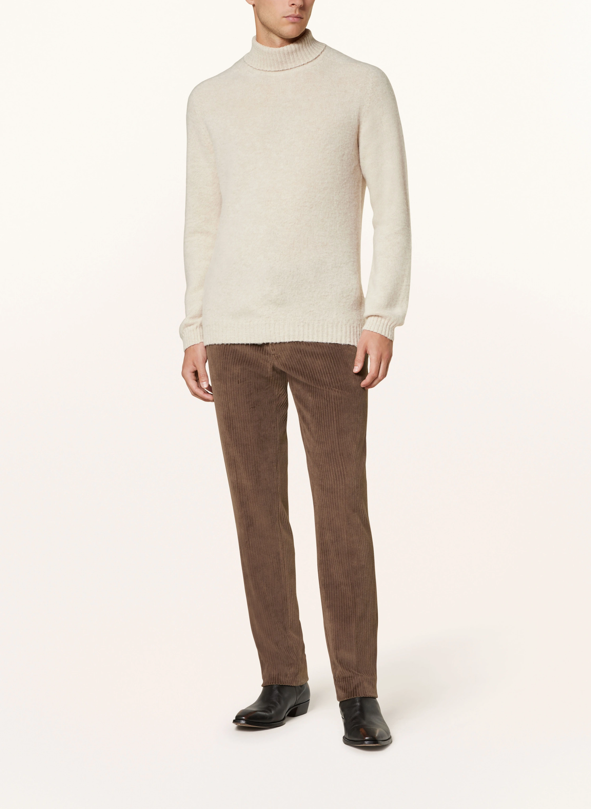 CIRCOLO 1901 Anzughose aus Cord Slim Fit
