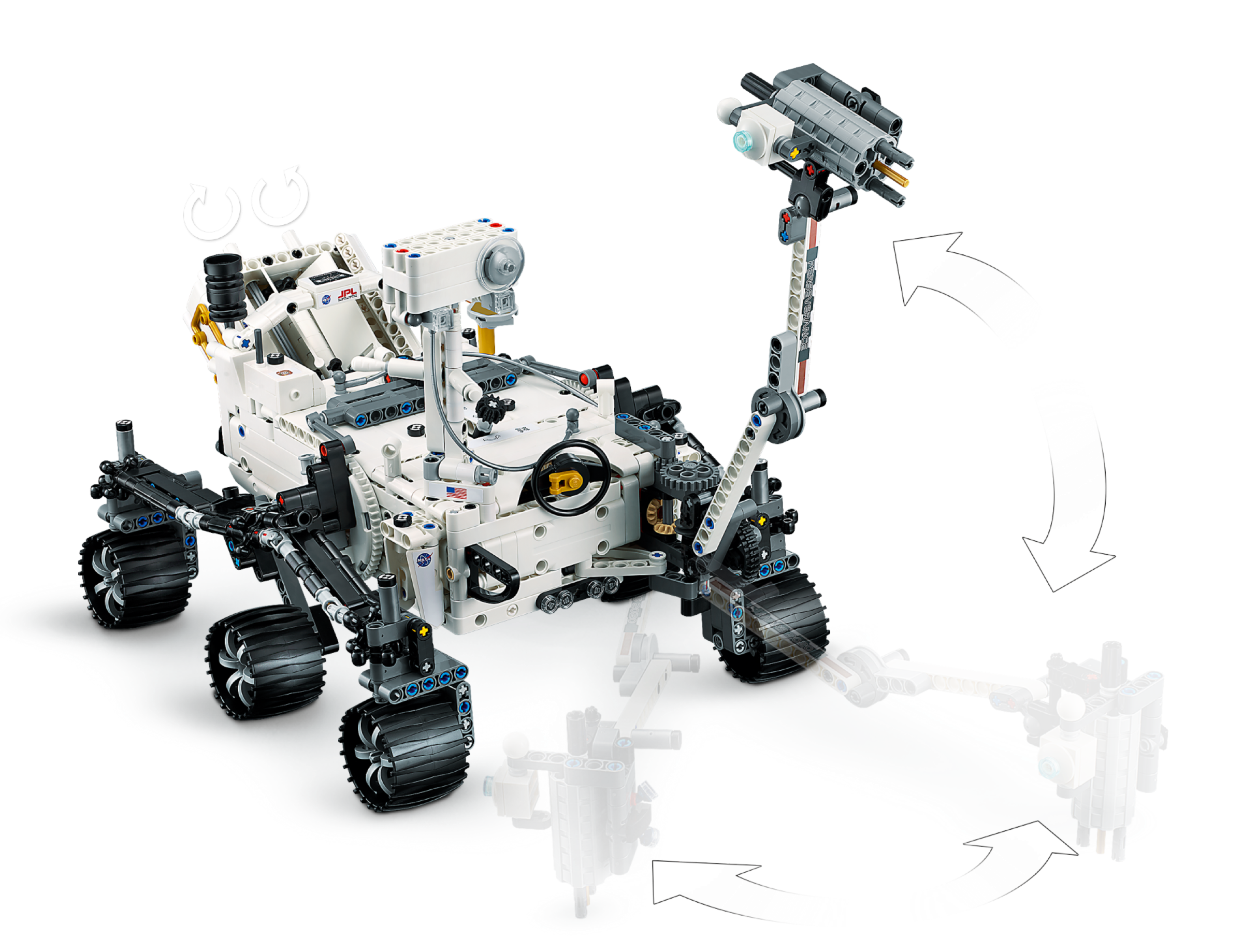 Rover Perseverance 42158 da NASA em Marte