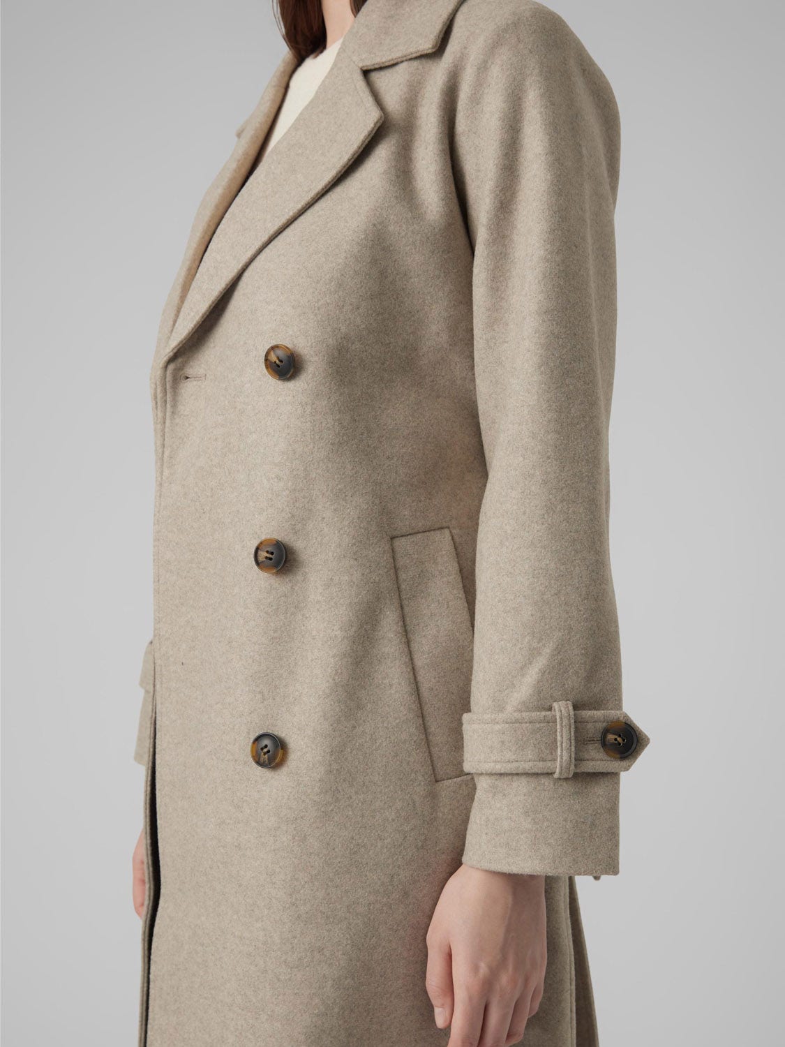 Vero Moda  Fortunevaga Longtrenchcoat
