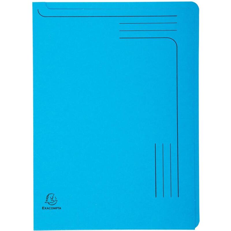 Paquet 5 chemises coin Forever® - A4 - Couleurs assorties
