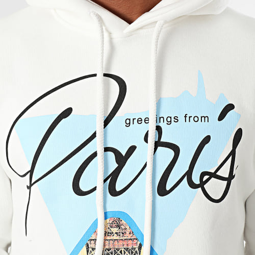 Sweat Capuche Blanc