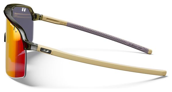 Lunettes Julbo Intensity Reactiv 1-3 LAF Vert Army Translucide Brillant/Beige Mat